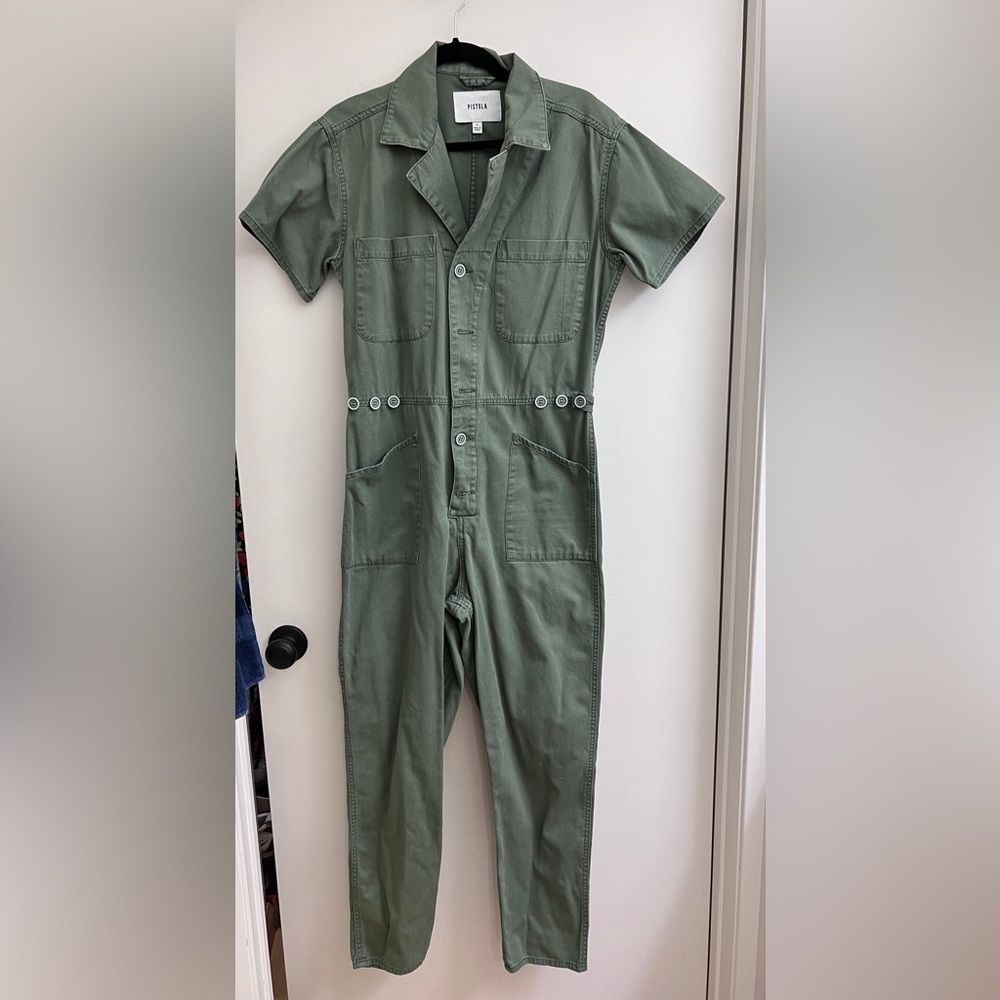 Pistola Women’s Olive Green Jumpsuit S